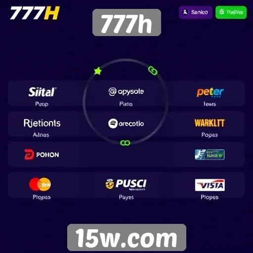 Avaliação das opções de pagamento no 777h